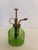 1950s Vintage Glass Green Mister Sprayer Bottle Watering Atomizer For Sale - Image 5 of 5