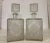 Vintage 1960s Diamond Accented Glass Decanters, Pair For Sale In Boston - Image 6 of 6
