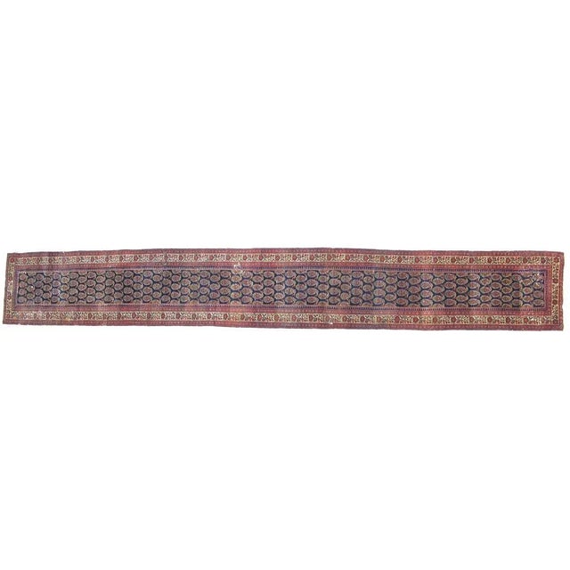 1910s Antique Bakhshaish Runner For Sale - Image 12 of 12