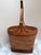 Wood Vintage Rustic Asian Wood Carved Duck Basket For Sale - Image 7 of 10