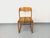 Vintage Sleigh Chair in Wood and Wool Fabric from Baumann, 1970s For Sale - Image 3 of 14