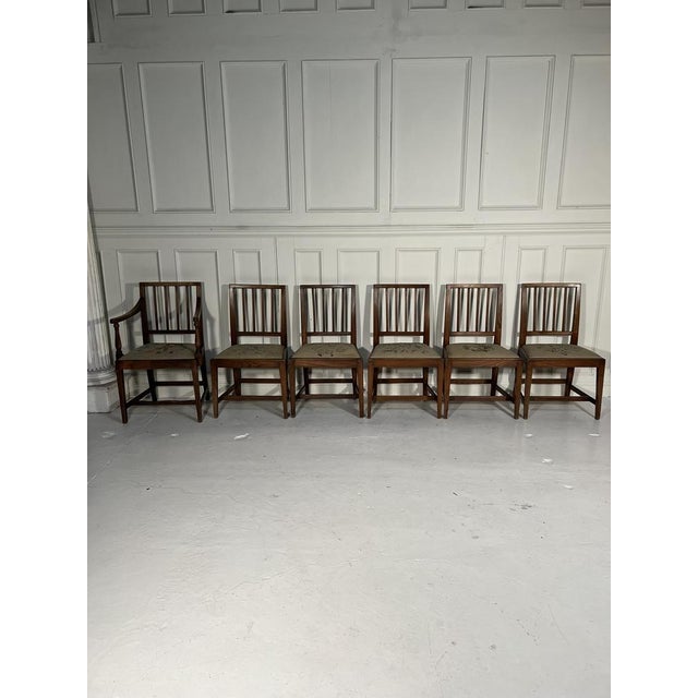 Late 19th Century Scottish Dining Chairs, Set of 6 For Sale - Image 5 of 18