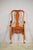 Queen Anne Style Mahogany & Leather Armchair, 1970s For Sale - Image 3 of 14