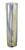 Blue Vintage Attributed Murano Art Glass Striped Ribbon Motif Cylindrical Tube Vase For Sale - Image 8 of 8