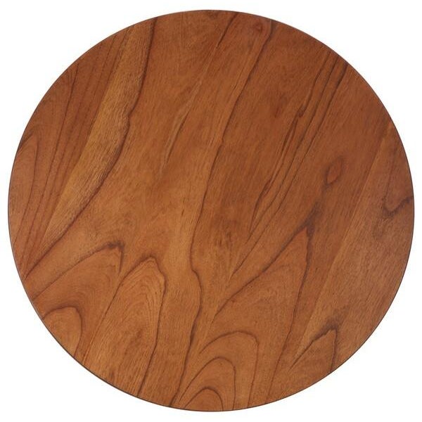 Mork 3 Leg Round Coffee Table - Natural For Sale In Philadelphia - Image 6 of 6