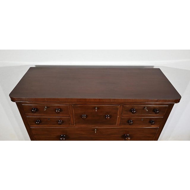 19th Century Victorian Chest of Drawers, England For Sale - Image 4 of 18