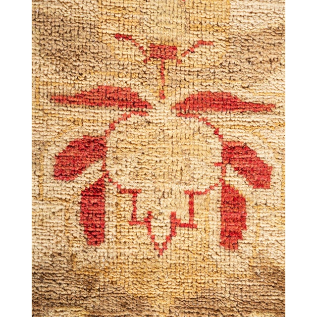 Traditional Eclectic Hand-Knotted Area Rug - Red, 11' 10" x 15' 2" For Sale - Image 3 of 8