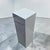 Paper Chrome Stripe Postmodern Pedestal For Sale - Image 7 of 10