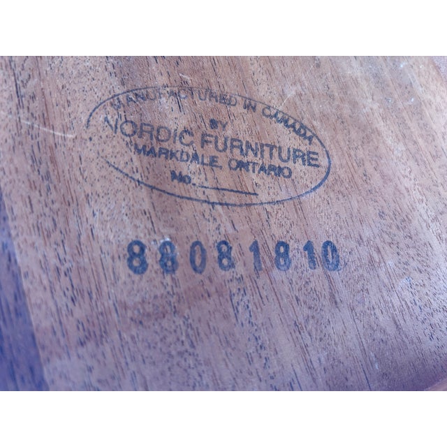 Danish Style Large Teak Extension Dining Table by Nordic Furniture Vintage 1980s For Sale - Image 4 of 9