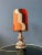 Ceramic West German Fat Lava Space Age Table Lamp in Orange Ceramic For Sale - Image 7 of 11