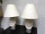 Rare Pair of Roy Hamilton “Bondage Series” Postmodern Ceramic Table Lamps, Los Angeles, Early 1980s For Sale - Image 10 of 13