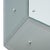 Slate Gray Philippe Starck Modernist Vintage Mirror For Sale - Image 8 of 9