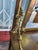 1970s Vintage Brass Hall Tree With Mirror and Console For Sale - Image 5 of 7
