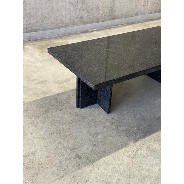 Vintage Natural Stone Coffee Table, 1980s For Sale - Image 4 of 7
