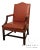 1990s Traditional Leather & Mahogany Tufted Armchair BucksEstateTraders 5 Out of 5 Stars For Sale