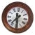 Sheet Metal Station Clock, 1890s For Sale