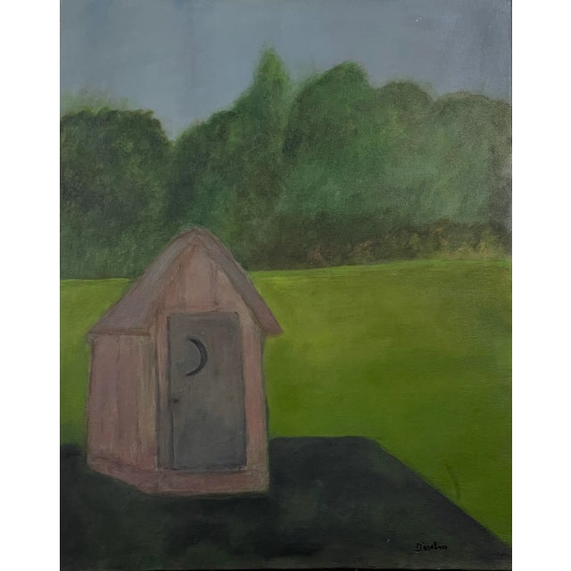 Raymonde Desabres (French, 1925-2020). - Folk Art "Grandpa's Structural Achievement", Signed (Ca. 1980, Aoc) For Sale In Philadelphia - Image 6 of 6