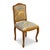 1950s French Carved Oak Chair in Brunschwig & Fils Chinoiserie Leopard Fabric For Sale In Atlanta - Image 6 of 6