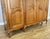Brown Vintage French Louis XVI Style Carved Oak 4-Door Wardrobe For Sale - Image 8 of 12