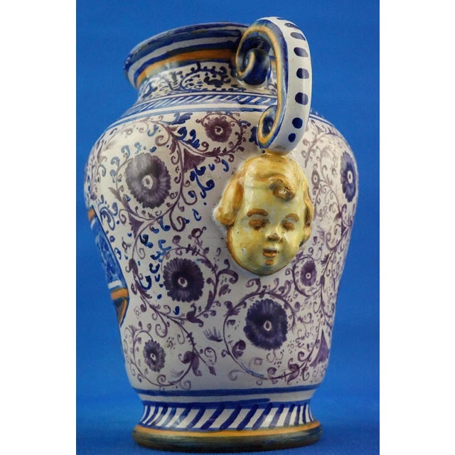 Renaissance Ceramic Pharmacy Jar, Italy, Late 1600s For Sale - Image 11 of 18