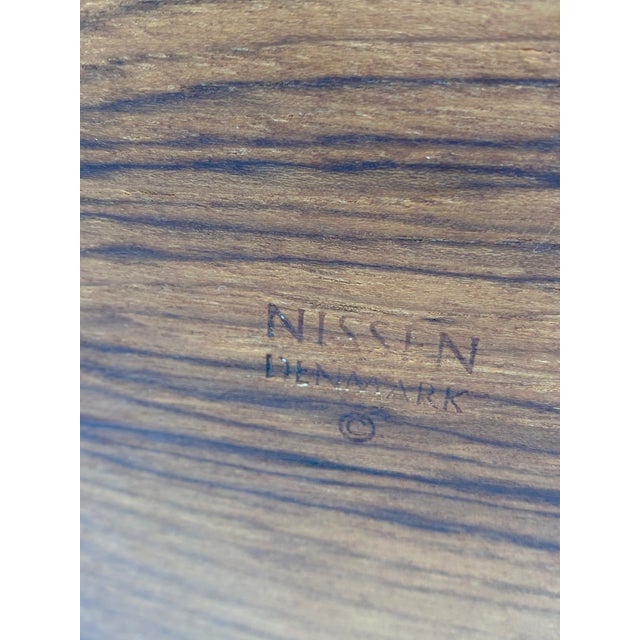 Vintage Danish Nissen Teak Ice Bucket For Sale - Image 9 of 11