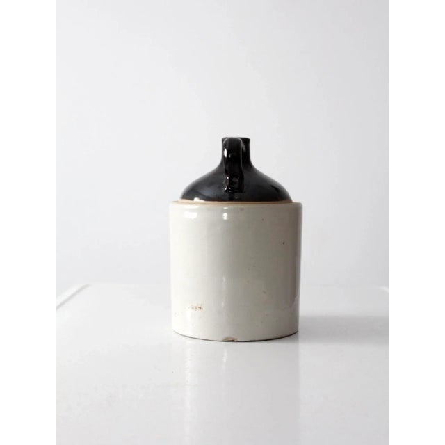 Late 19th Century Antique Western Stoneware Crock Jug For Sale - Image 5 of 9