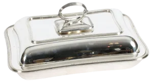 Antique Entree Dish from William Hutton & Sons, 1800s