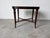 1970s Vintage Henredon / Hekman - Style Faux Bamboo Carved Wood Oval Tray-Top Side Table For Sale - Image 5 of 12