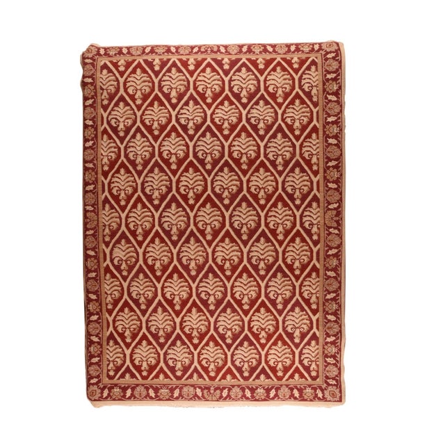 Indian Sumak Manchoria Rug 10'0" X 14'0" For Sale - Image 4 of 4
