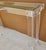 Mid 20th Century Vintage 1970s Mid-Century Modern Lucite Console Sofa Table For Sale - Image 5 of 13