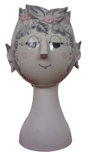 Ceramic Titania Vase by Bjørn Wiinblad for Illums Bolighus, 1960s