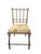 This is a vintage Italian pho, bamboo gold accent or ballroom chair. Perfect for vanity seating or is an extra pull-up...