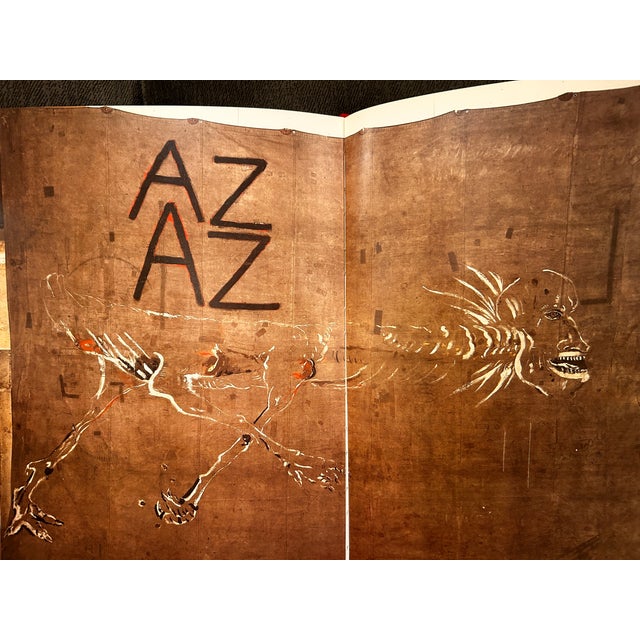 Red 1987 Cvj: Nicknames of Maitre d'S and Other Excerpts From Life by Julian Schnabel For Sale - Image 8 of 10