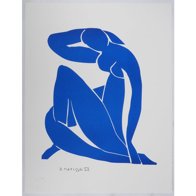 After Henri Matisse, The Blue Nudes, Lithograph, Set of 5 For Sale - Image 4 of 9