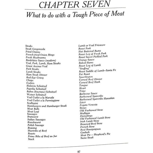 "The Gay Cookbook: The Complete Compendium of Campy Cuisine and Menus for Men" 1965 Hogan, Chef Lou Rand For Sale - Image 10 of 12