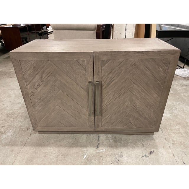 Restoration Hardware Herringbone DoubleDoor Sideboard Chairish