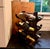 Heavy and substantial wine rack from a retired Restoration Hardware collection. These are very sought-after and difficult...