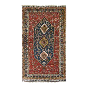 Antique Qashqai Rug 3'10'' x 7'1''