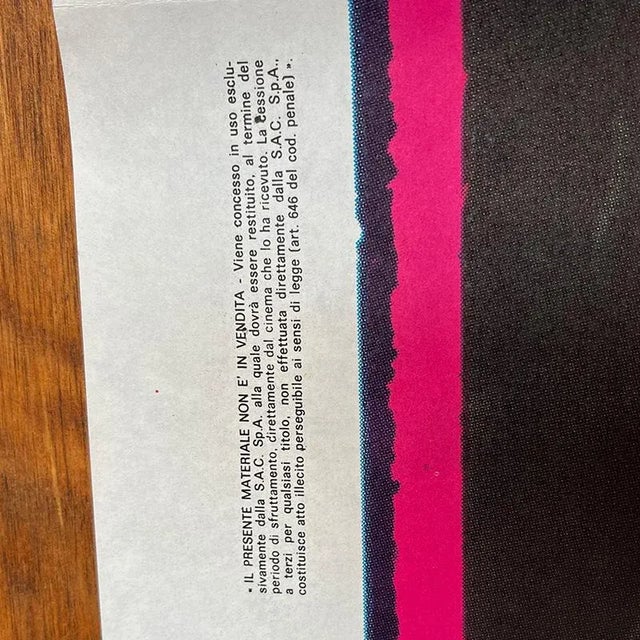 Italian Chinatown Film Poster, 1975 For Sale - Image 6 of 9