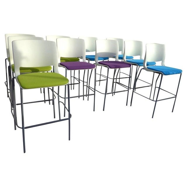 Modern Late 20th Century Teknion Variable Stool by Alessandro Piretti - Set of 3 For Sale - Image 3 of 8