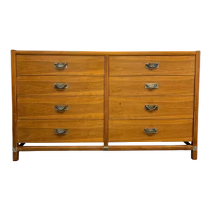 Mid Century 8 Drawer Dresser Tung-Si