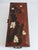 Brick Red Vintage Leather Handpainted Chinese Box For Sale - Image 8 of 12