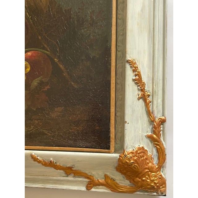 1820 Dark Academia Pair of Still Lives With Fruits Bogdaniy Style For Sale - Image 4 of 9