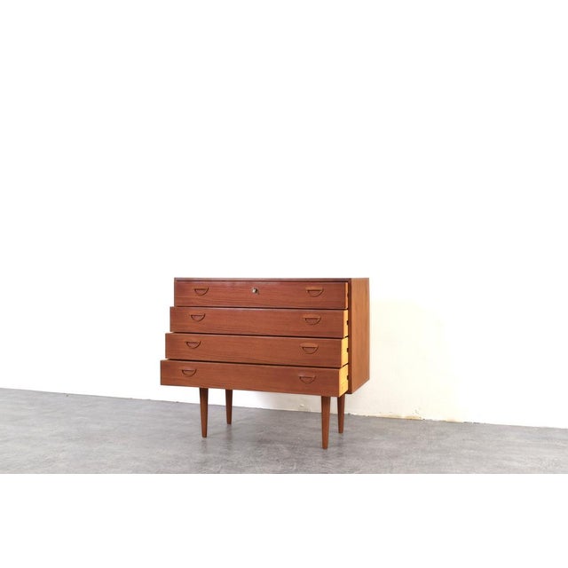 Teak Chest of Drawers by Kai Kristiansen for Feldballes Møbelfabrik, Denmark, 1960s For Sale - Image 11 of 17