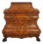 Italian Highly Inlaid Olivewood Fall Front Desk For Sale
