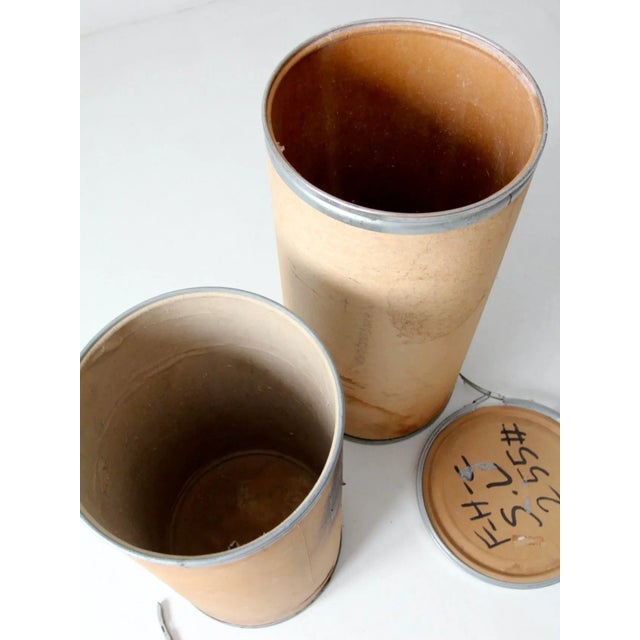 Vintage Industrial Farm Barrels - a Pair For Sale - Image 9 of 10