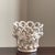 Rustic European Mid-20th Century Italian Ceramic Openwork Cachepot For Sale - Image 3 of 17