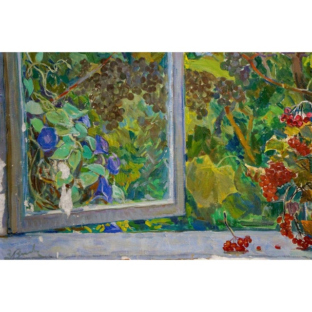 "№Vern 1334 *** ABOUT THIS PAINTING *** * TITLE: ""Autumn"" * ARTISTS: Volkovinskaya Zinaida Vladimirovna * SIZE: 90x105...