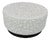 Mid-Century Textured Milk Glass Flush Mount, Czechoslovakia, 1960s For Sale