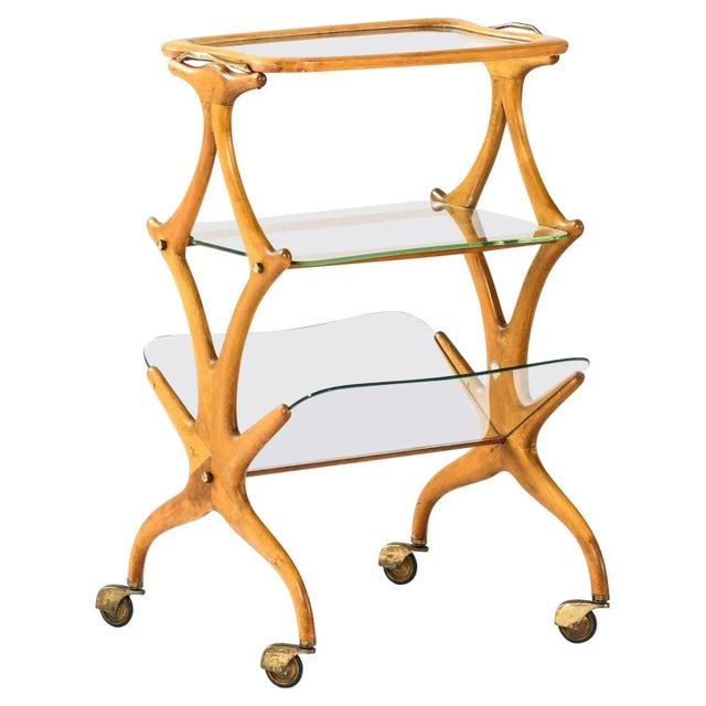 Trolley by Cesare Lacca, Italy For Sale - Image 13 of 13